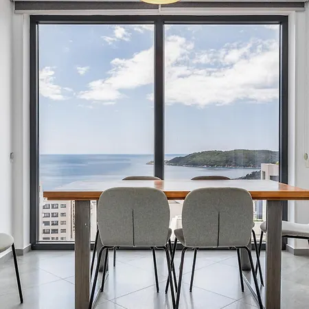 Modern Top Floor Sea View 3Br With Pools, Spa & Fitness Bečići Exterior photo