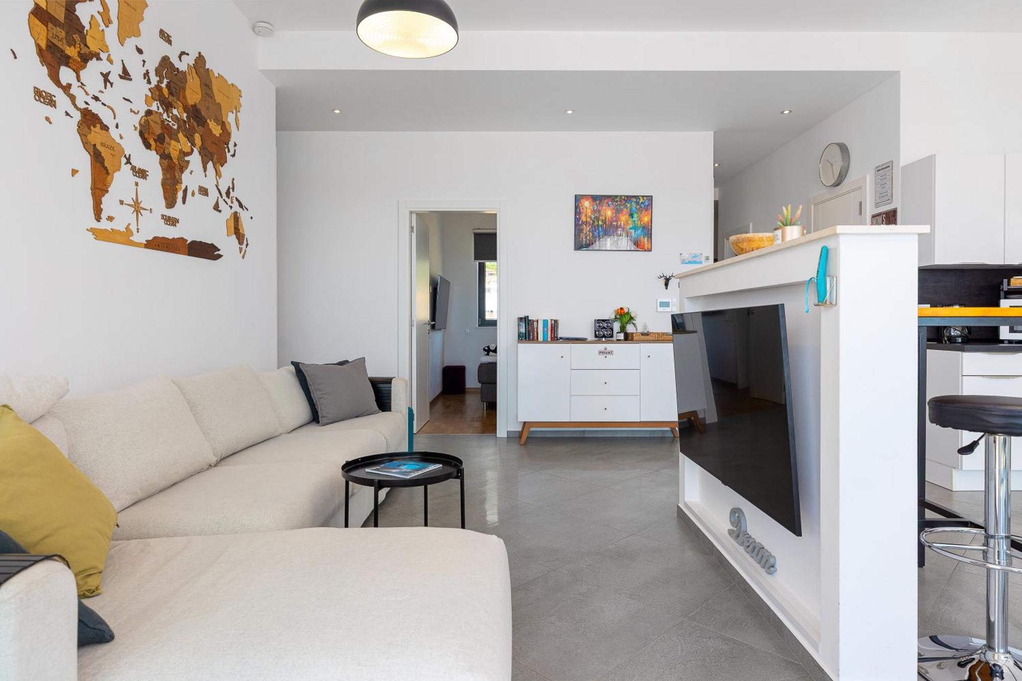 Modern Floor Sea View 3br With Pools, & Fitness Becici (Budva)